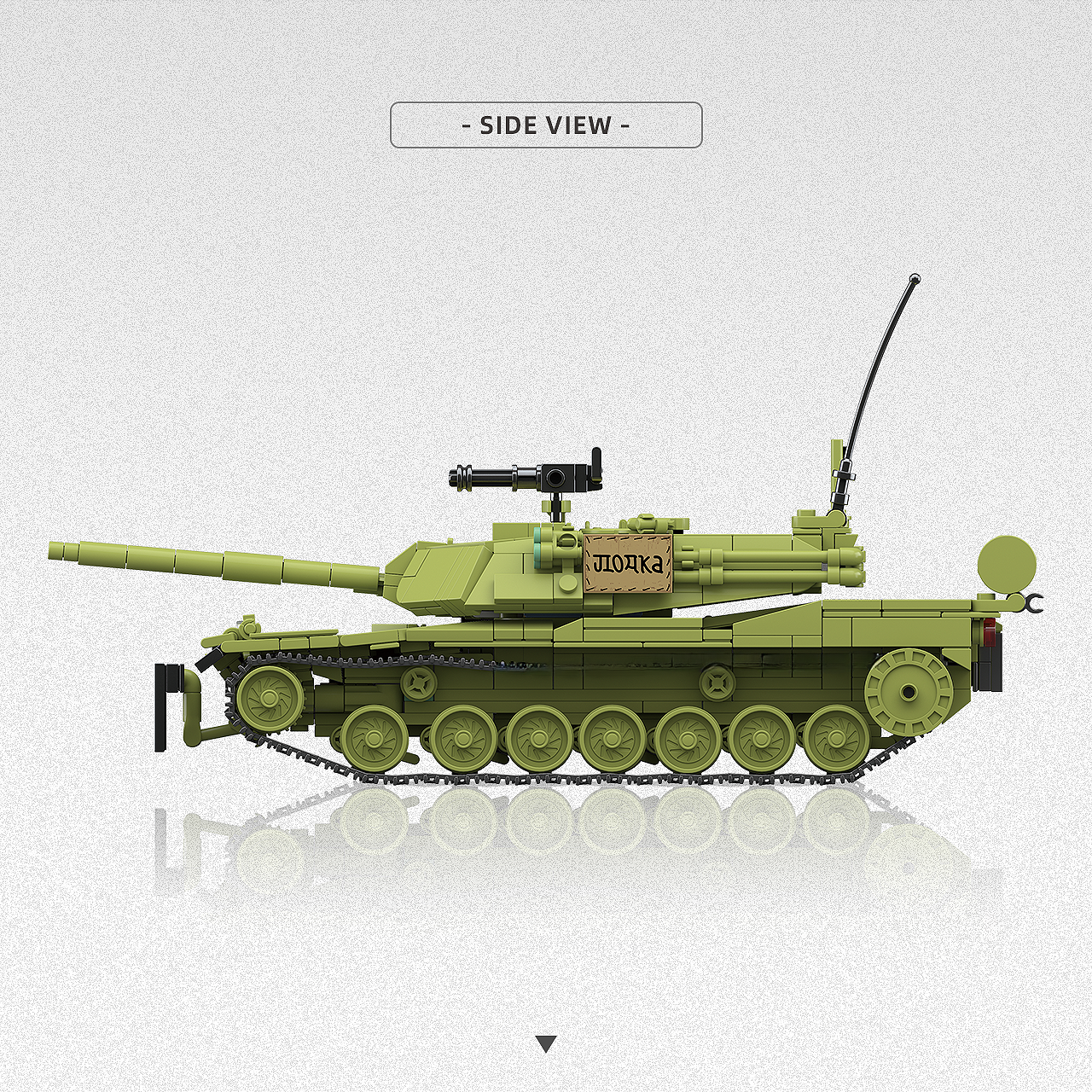 Third-Party Military US  M1KVT – обзор и цена Model Kit Third Party