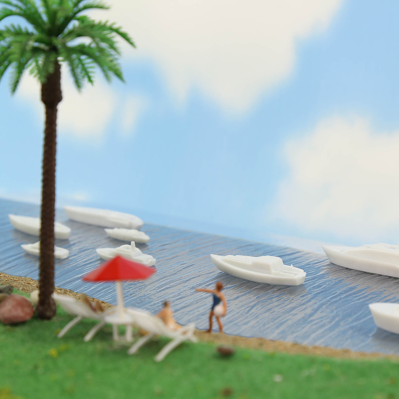 32pcs O OO HO N Z Scale Resin  – обзор и цена Model Kit U Boat
