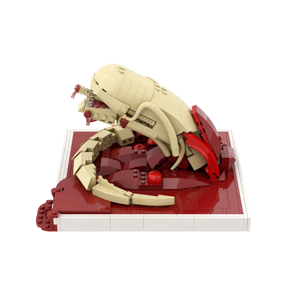 Gobricks MOC Xenomorph Chestbu – обзор и цена Model Kit Ultron