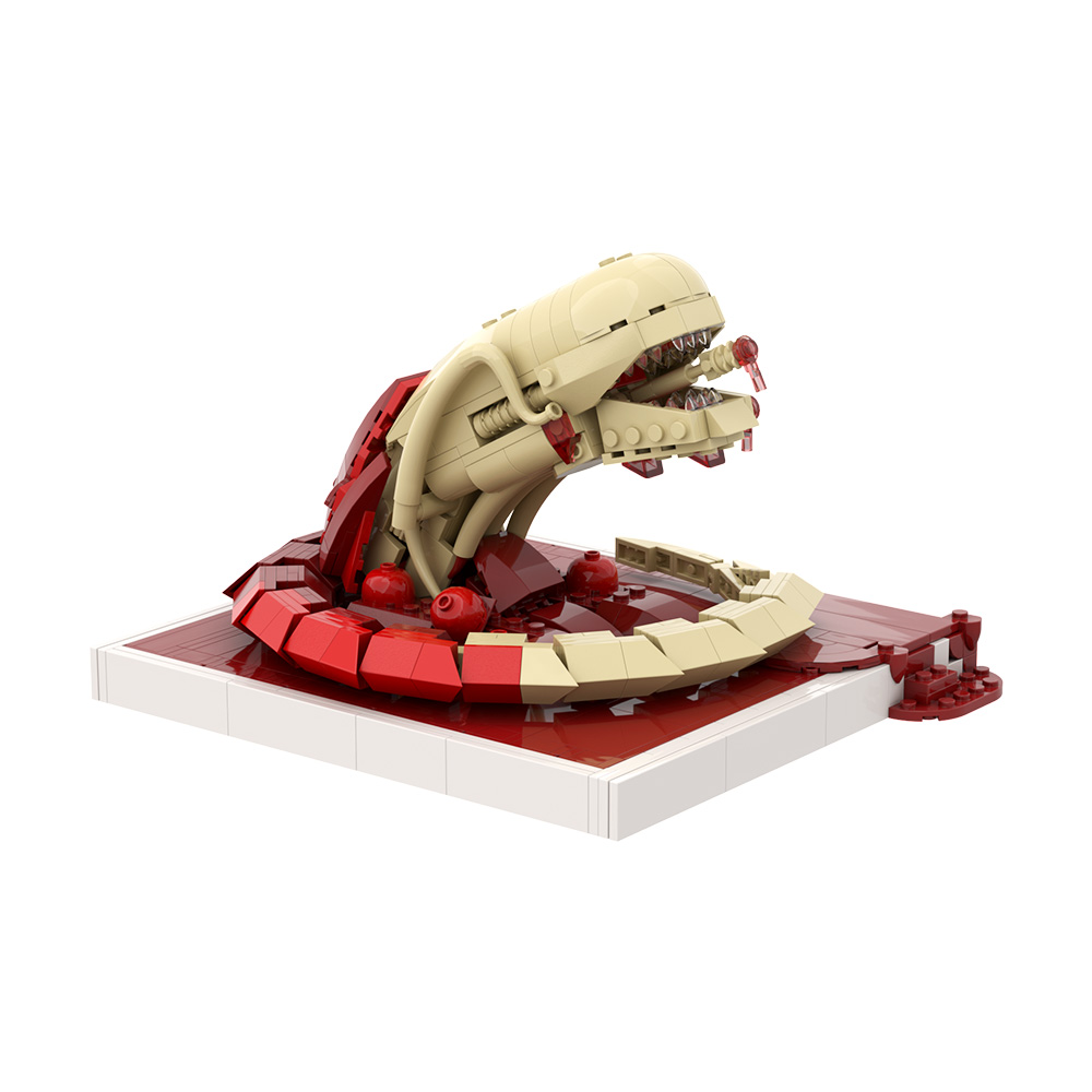 Gobricks MOC Xenomorph Chestbu – обзор и цена Model Kit Ultron