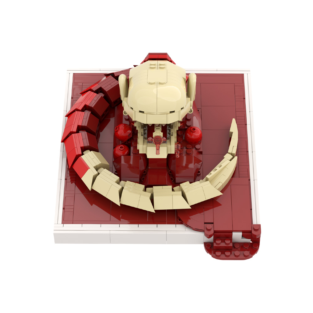 Gobricks MOC Xenomorph Chestbu – обзор и цена Model Kit Ultron