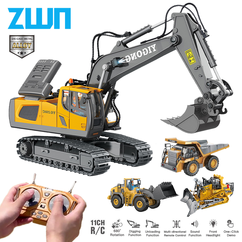 ZWN 2.4G Remote Control Excava – обзор и цена Model Kit Excavator