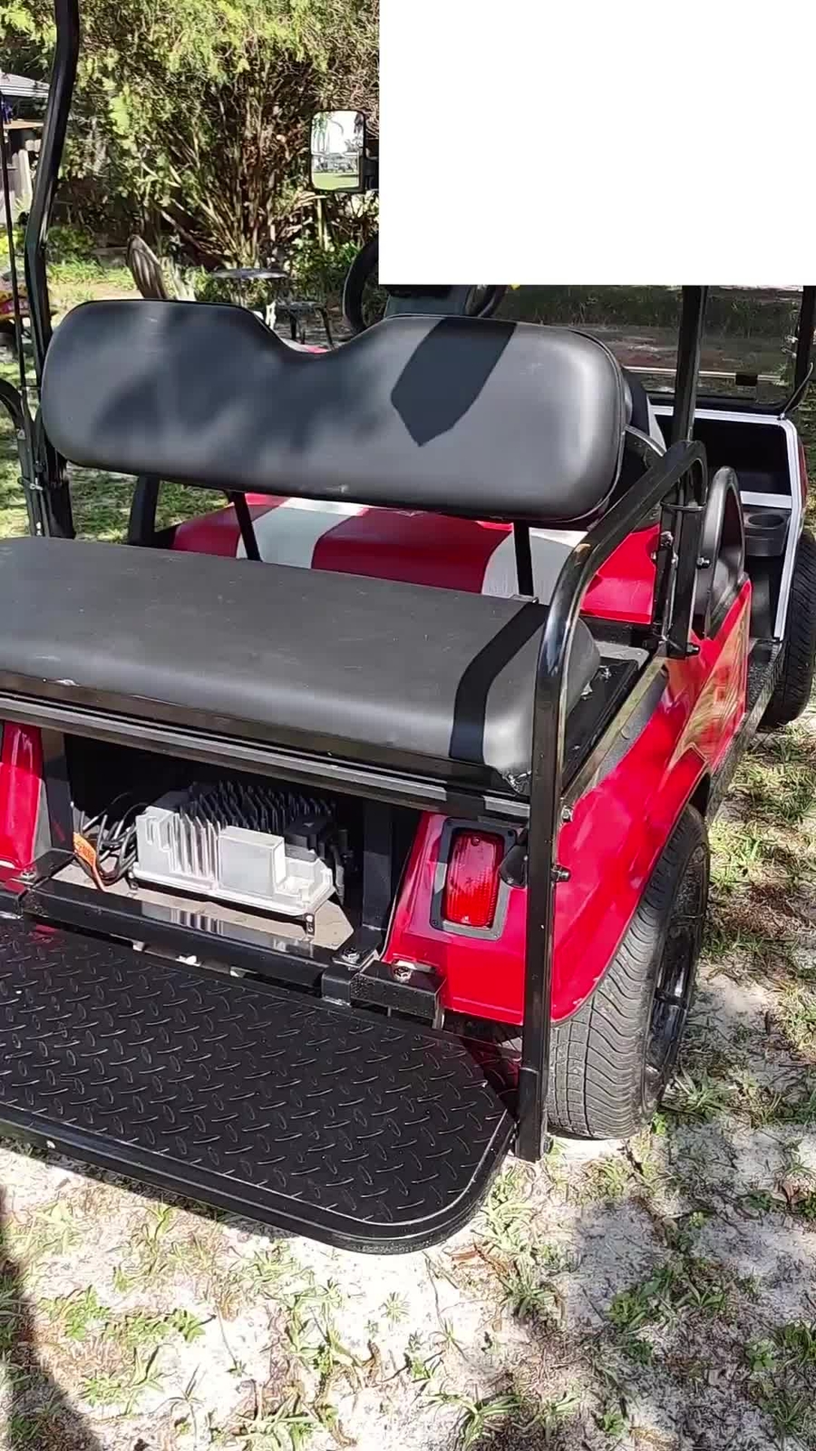 Golf Cart Flip Rear Back Seat  – обзор и цена Model Kit China
