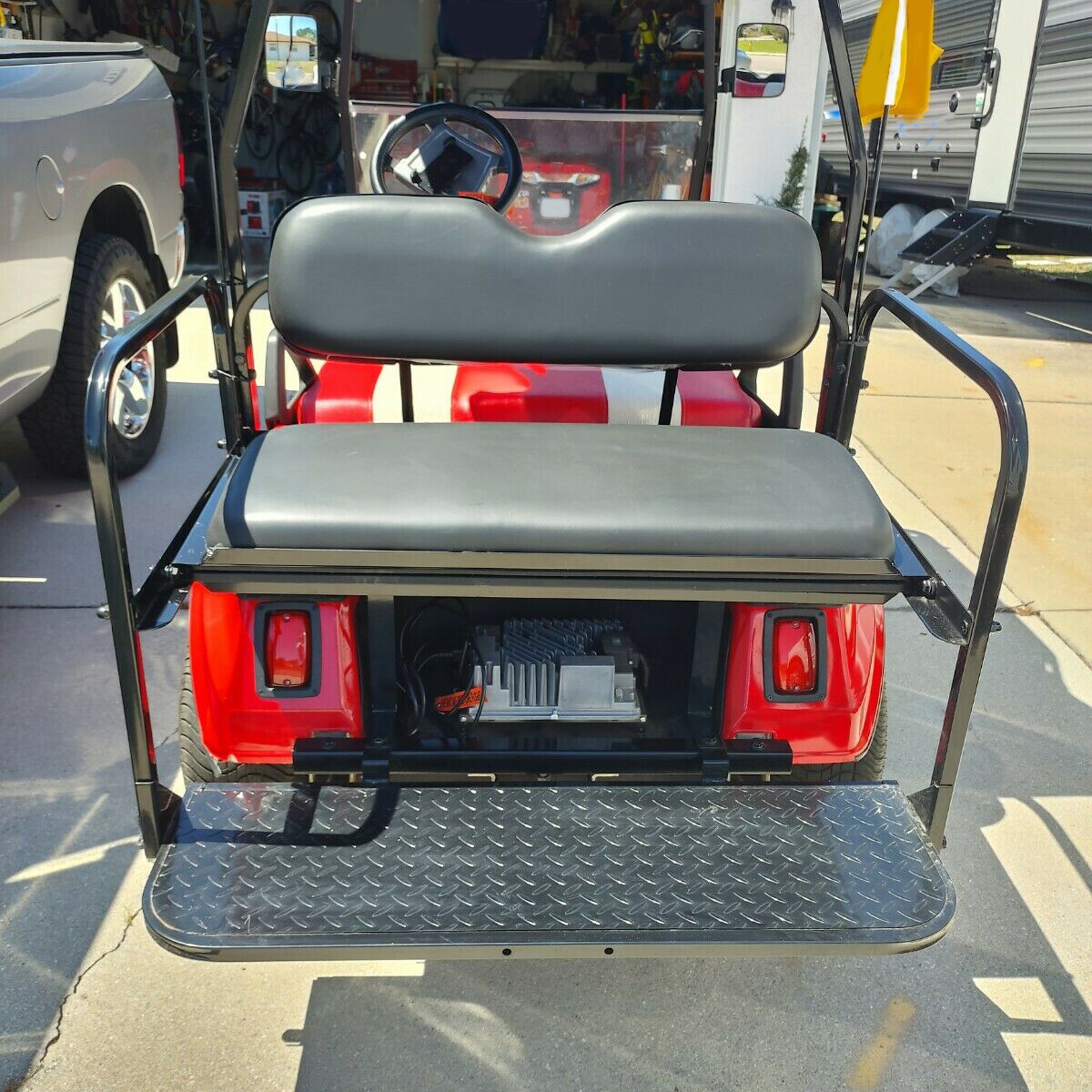 Golf Cart Flip Rear Back Seat  – обзор и цена Model Kit China