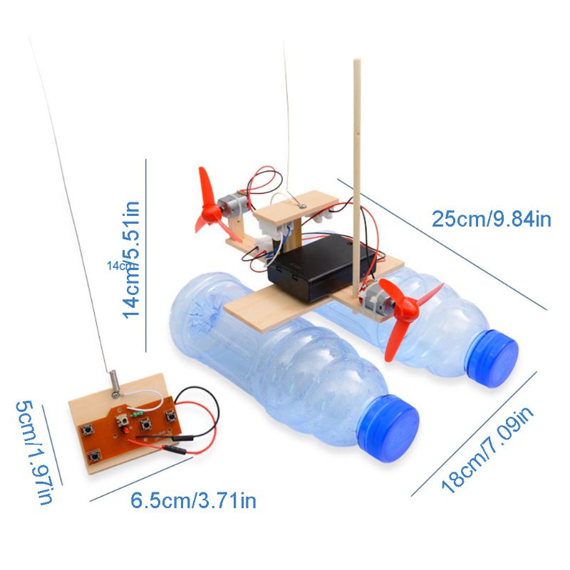 Wooden RC Boat Kid Toys Assemb – обзор и цена Model Kit U Boat