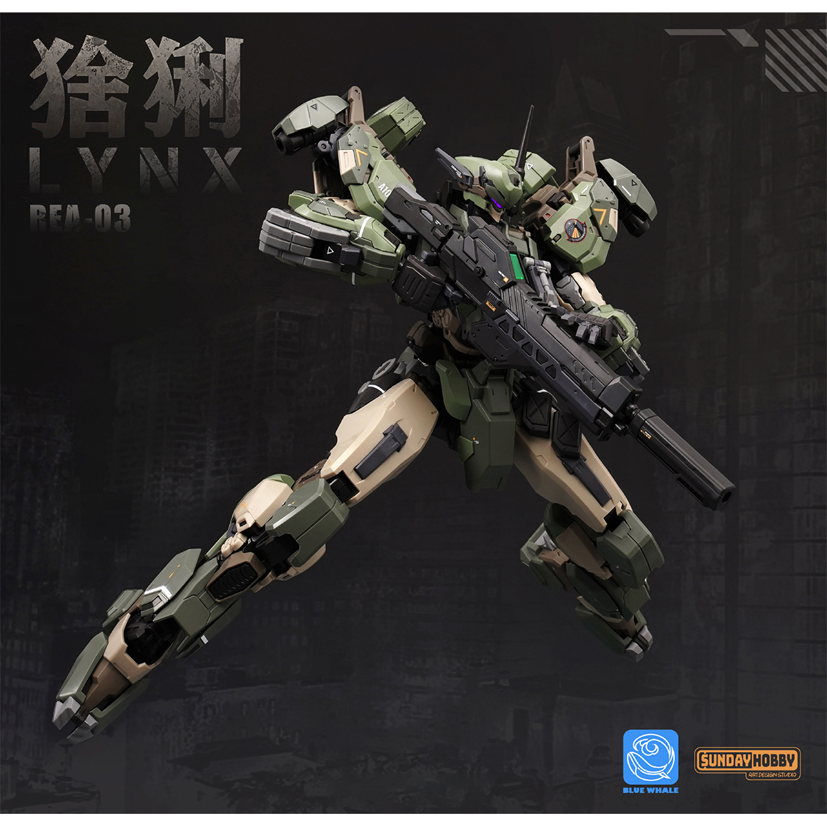 HIPLAY Ming Jiang Legend  Blue – обзор и цена Model Kit Lynx