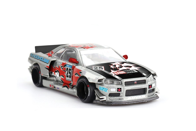 PreSale Kaido House MINI GT Sk – обзор и цена Model Kit R34