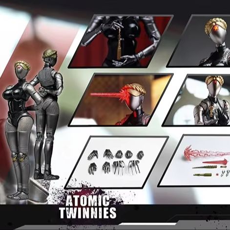 In Stock Wikeetoys Atomic Hear – обзор и цена Model Kit Third Party